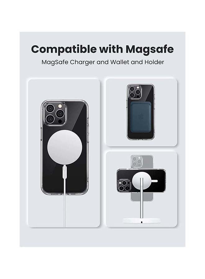 AMERTEER Protective Case Cover For Apple iPhone 13 Pro Max 6.7 inch With Mag Safe Clear - Image 3