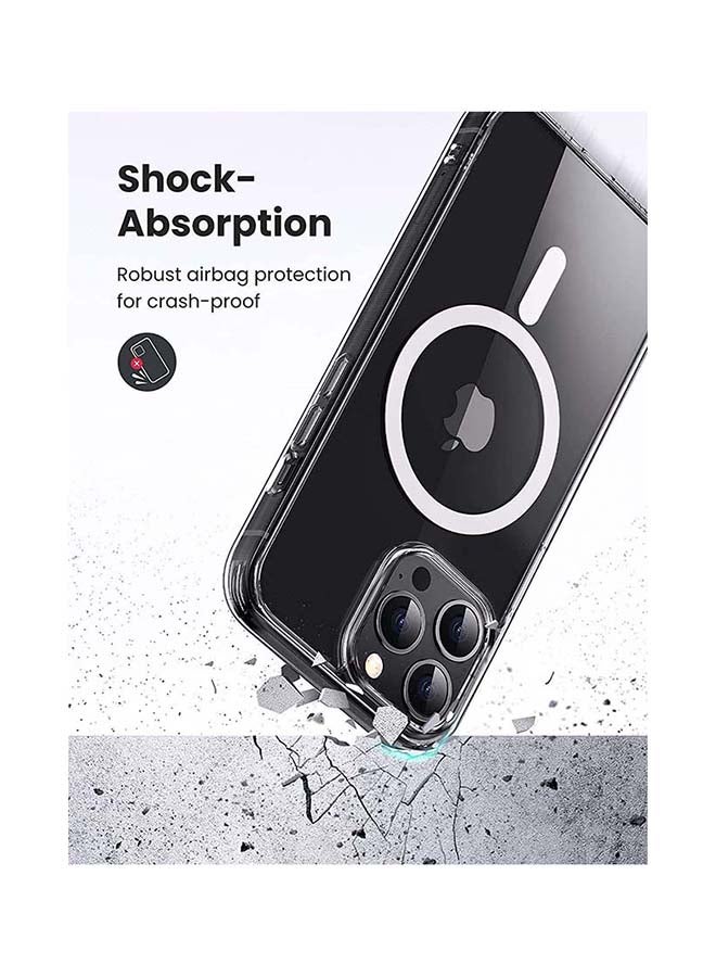 AMERTEER Protective Case Cover For Apple iPhone 13 Pro Max 6.7 inch With Mag Safe Clear - Image 5