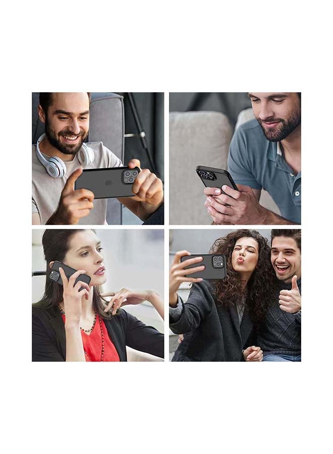 AMERTEER - Protective Case Cover For Apple iPhone 13 Pro Max 6.7 inch Black - Image 1
