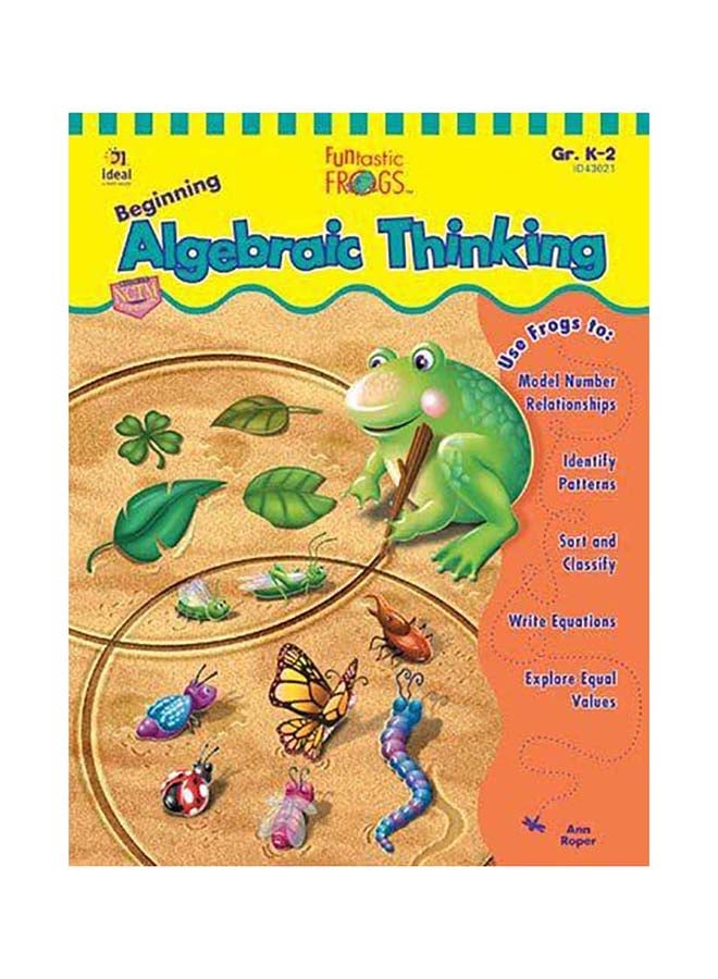 Funtastic Frogs Beginning Algebraic Thinking Paperback English by Ann Roper - 01032018 - Image 1