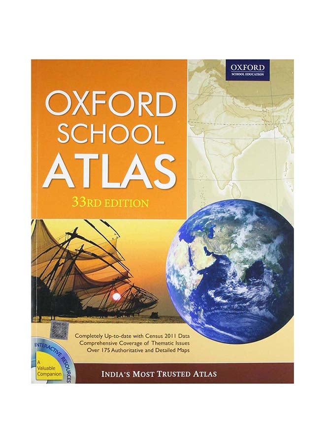 Oxford School Atlas Paperback English - 01032018 