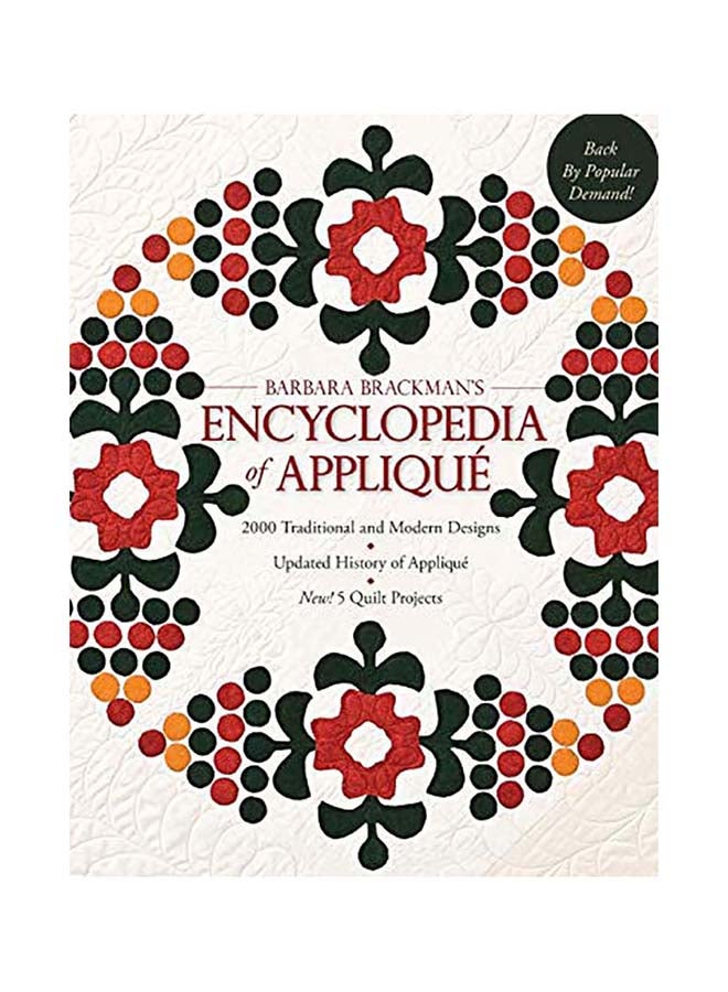 Encyclopedia of Applique Paperback English by Barbara Brackman - 1032018 