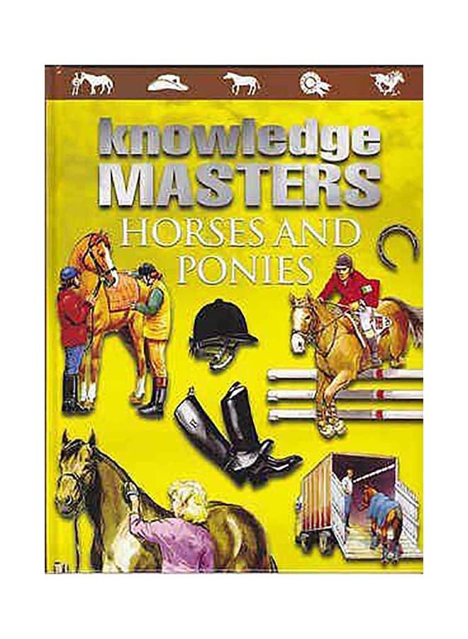 Knowledge Masters Horses And Ponies paperback english 