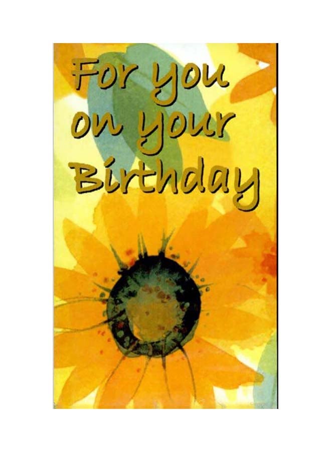 For You on Your Birthday Paperback English by Oliva Warburton