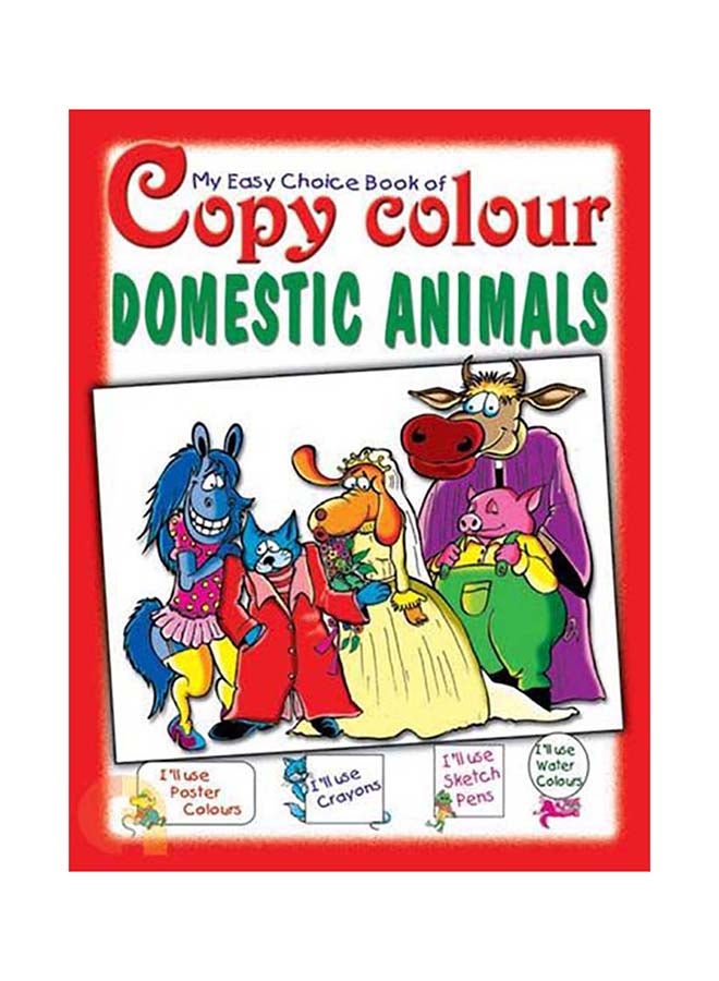 My Easy Choice Book of Copy Colour Domestic Animals paperback english 