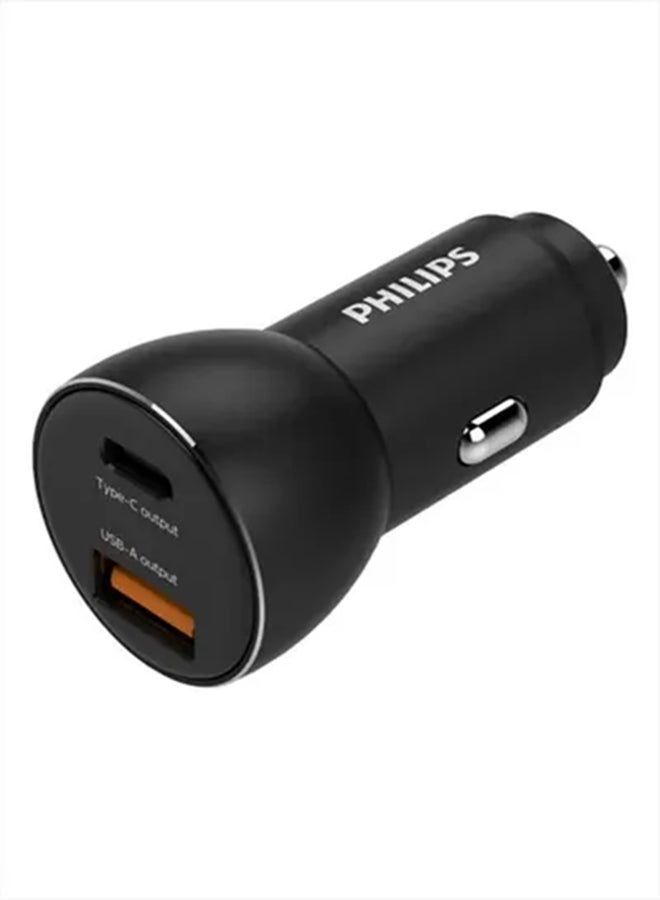 Philips Dual Port USB Car Charger 36W - Image 1