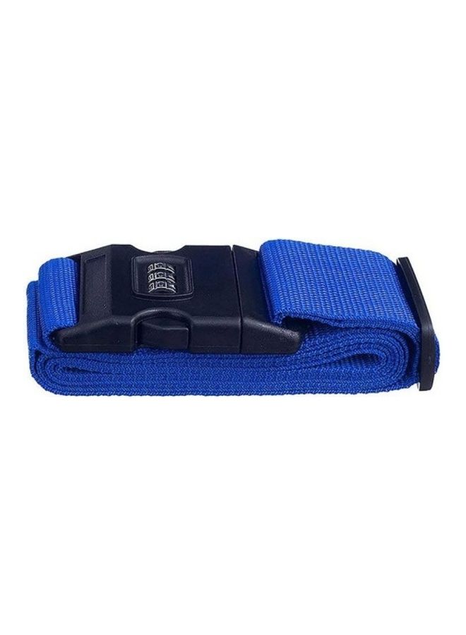 MARGOUN 2-Piece 3-Digit Lock Combination Luggage Belt Set Blue - Image 4