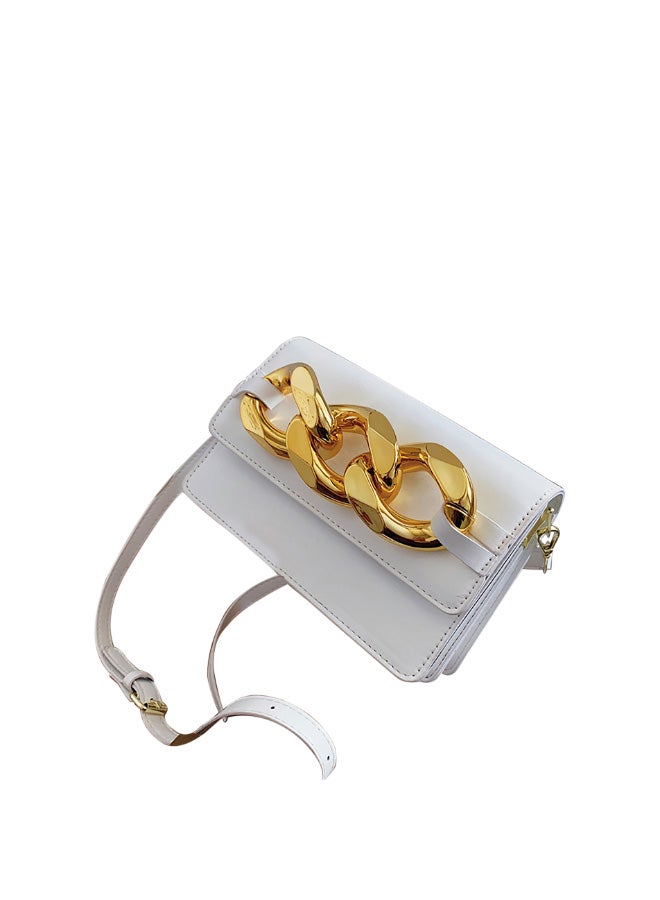 Hand Bag Korea Style Purses Fashion Handbag Rup Art White - Image 1