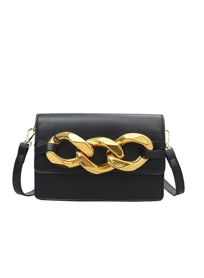 Lady Hand Bag Korea Style Purses Fashion Handbag Rup Art Black  - Image 1