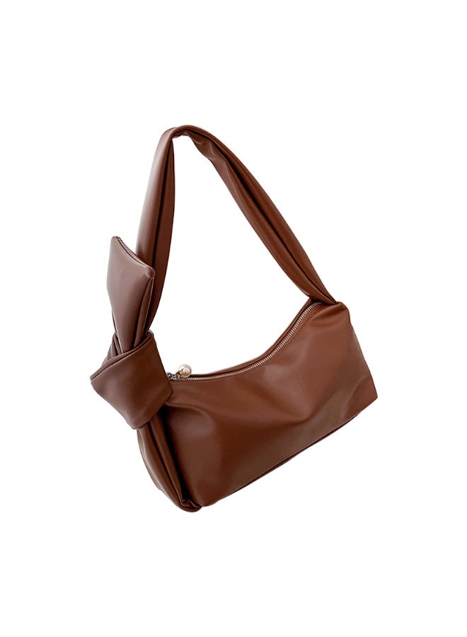 Ladies Cute Shoulder Beg Brown  - Image 1
