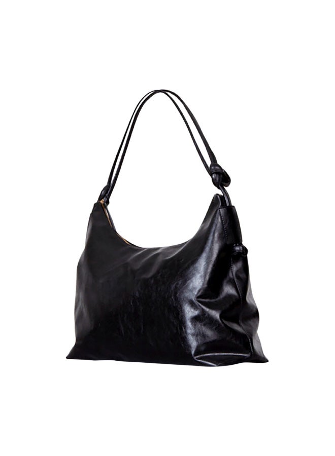 Large Capacity Leisure Shoulder Bag Black  - Image 1