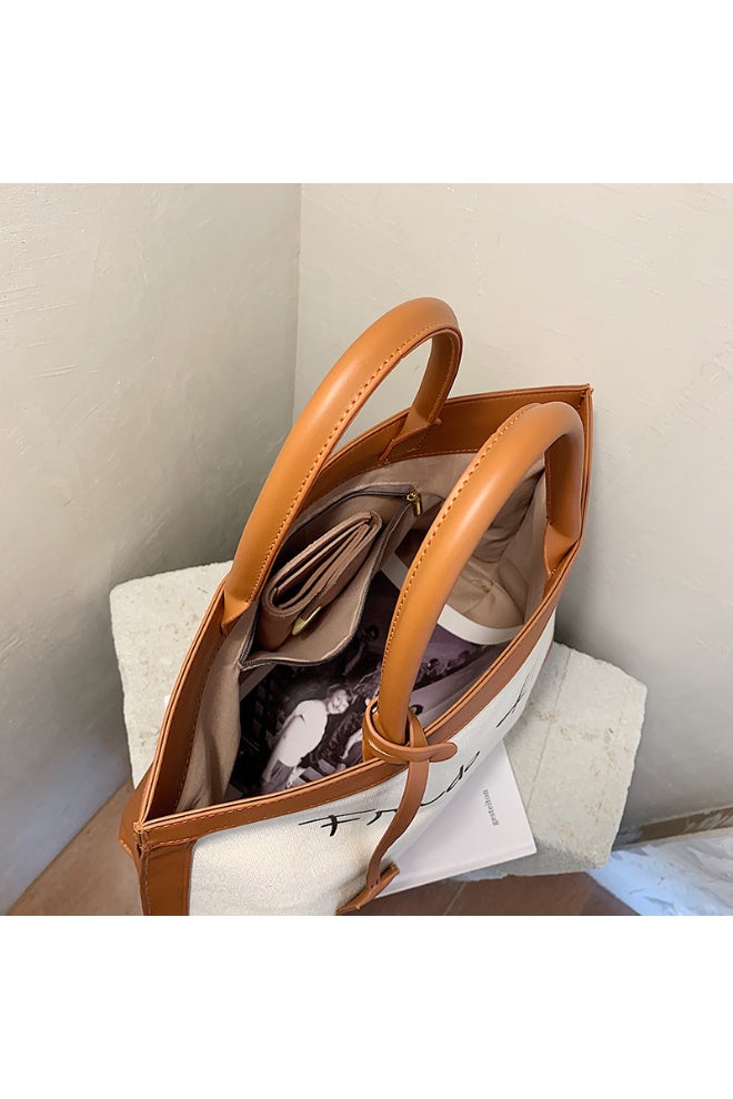 Fashion Designer satchel Bag Brown - Image 5
