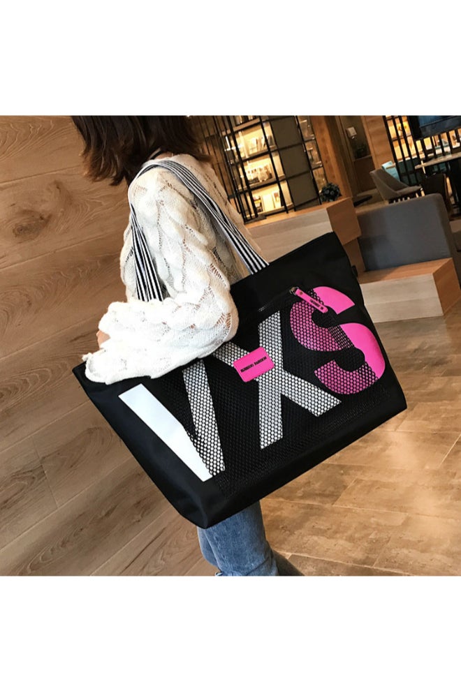 Waterproof Shoulder Bag Black  - Image 2