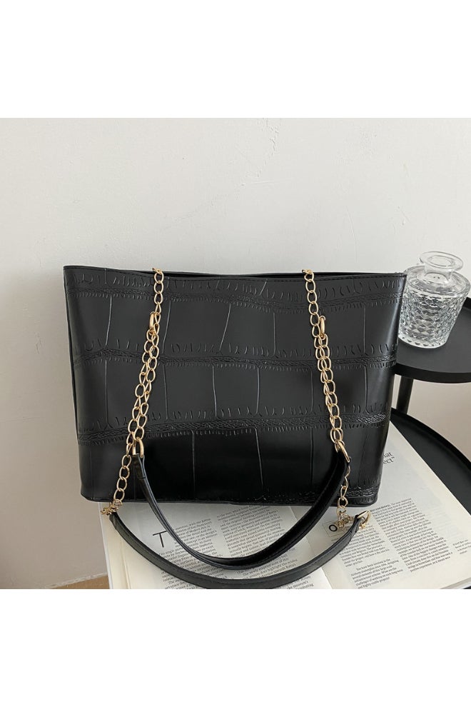 Big Bag 2021 Portable Shoulder Bag Black  - Image 5