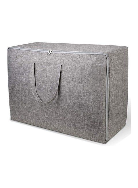 Large Blanket Clothes Storage Bag Grey 60x45x26cm