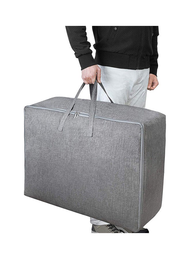 Large Blanket Clothes Storage Bag Grey 60x45x26cm