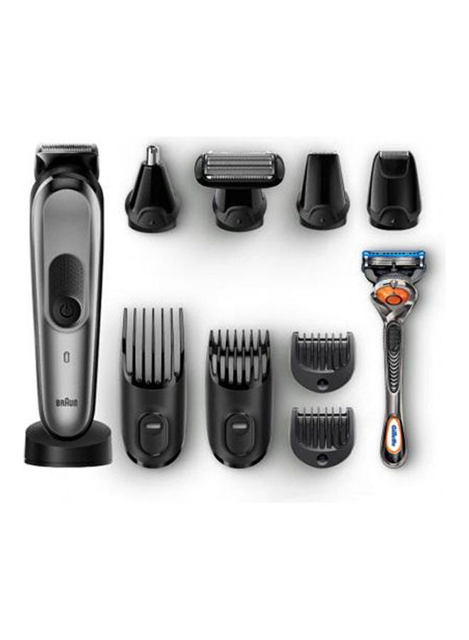 براون مجموعة أدوات العناية بالوجه والجسم 7 في 1 طراز Mgk3245 أسود