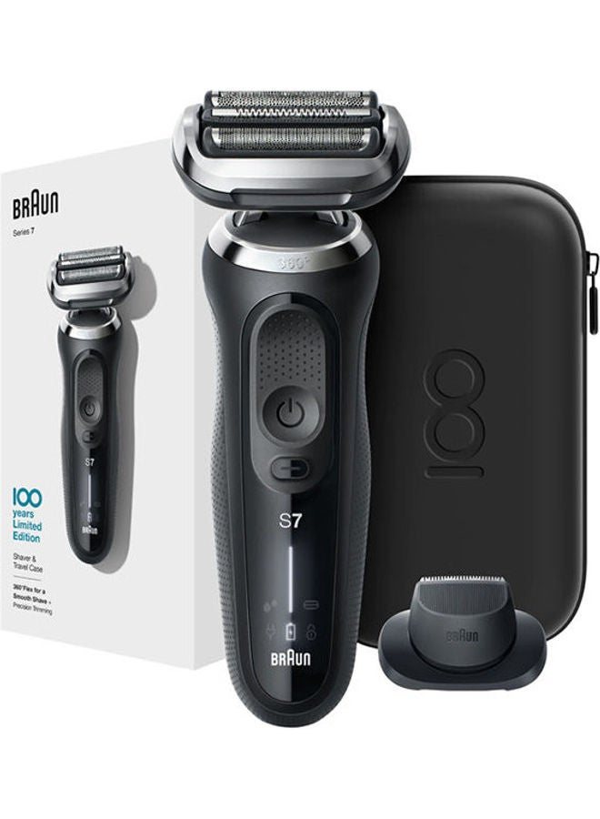 BRAUN Series 7 70 Wet & Dry Shaver, Design Edition Black