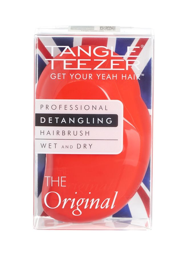 TANGLE TEEZER The Original Detangling Hairbrush Red/Pink - Image 2