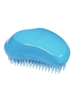TANGLE TEEZER Thick and Curly Detangling Hairbrush Blue  - Image 1
