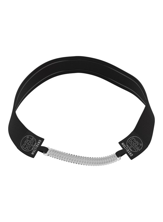 invisibobble Multiband 2-in-1 Hair Band True Black