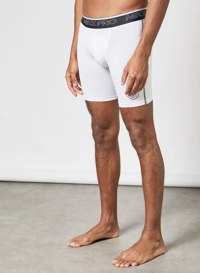 Nike Pro Dri-FIT Training Shorts White