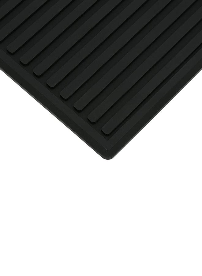 Generic Heat-Insulation Hair Salon Counter Pad Black - Image 4