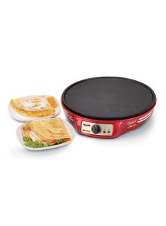 Ariete Party Time Crepe Maker Blender Drink Machine 0.8 L 500.0 W ART183+563BL Red  - Image 4
