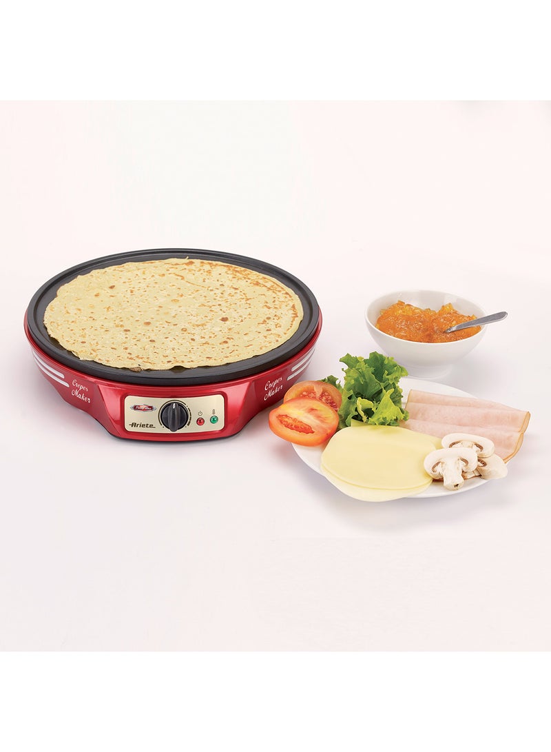 Ariete Party Time Crepe Maker Blender Drink Machine 0.8 L 500.0 W ART183+563BL Red - Image 5