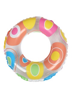 Star Design Inflatable Swim Ring Float Suitable For Age 3+, Premium Quality, Portable Pool 50cm