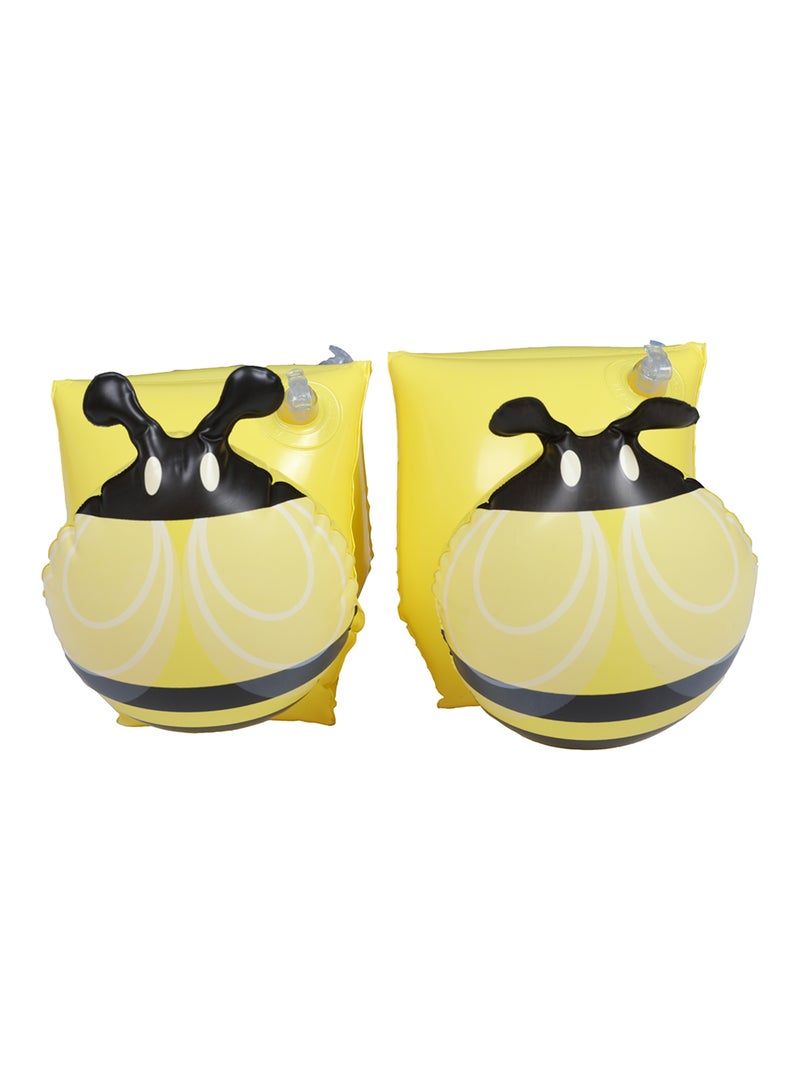 mumbo Jumbo - Bee Arm Bands Inflated Pool Float, Suitable For Age 3+, Portable And Travel Friendly, Premium Quality 23 x 15cm - Image 1