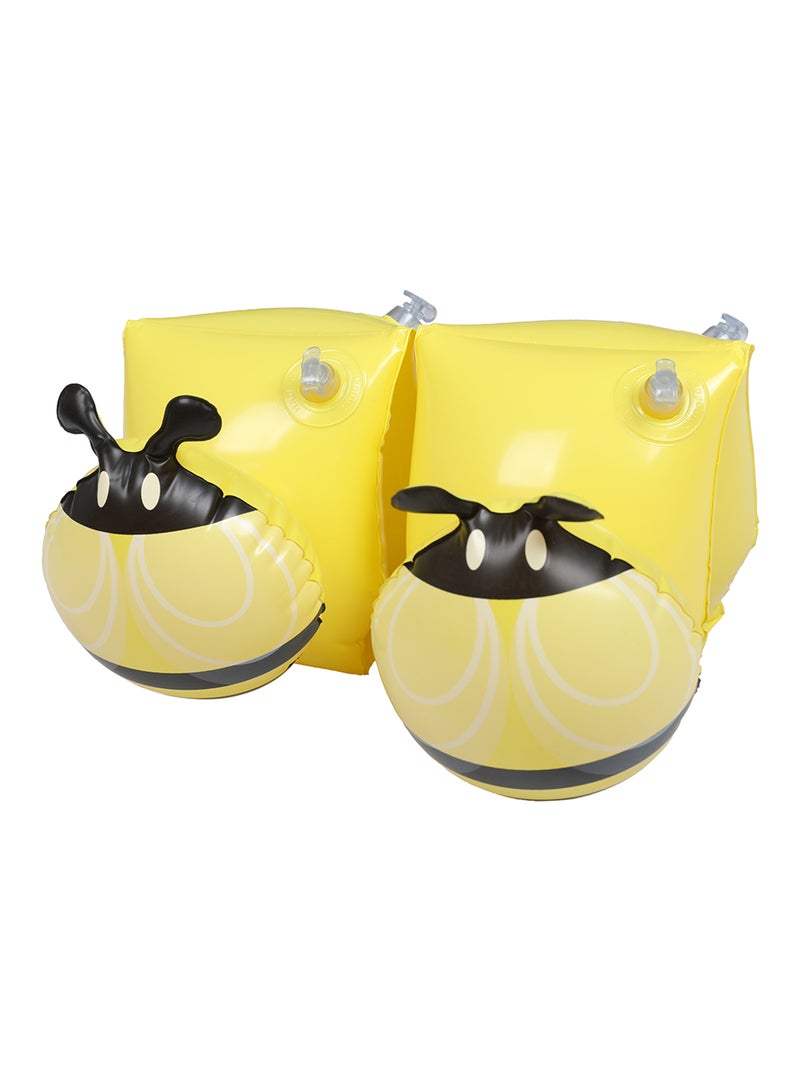 mumbo Jumbo - Bee Arm Bands Inflated Pool Float, Suitable For Age 3+, Portable And Travel Friendly, Premium Quality 23 x 15cm - Image 1