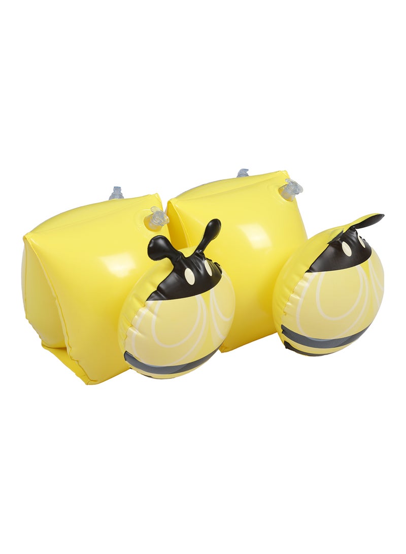 mumbo Jumbo - Bee Arm Bands Inflated Pool Float, Suitable For Age 3+, Portable And Travel Friendly, Premium Quality 23 x 15cm - Image 1
