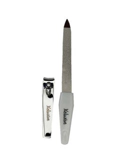Xcluzive Set Of Nail Clippers And File Silver  - Image 2