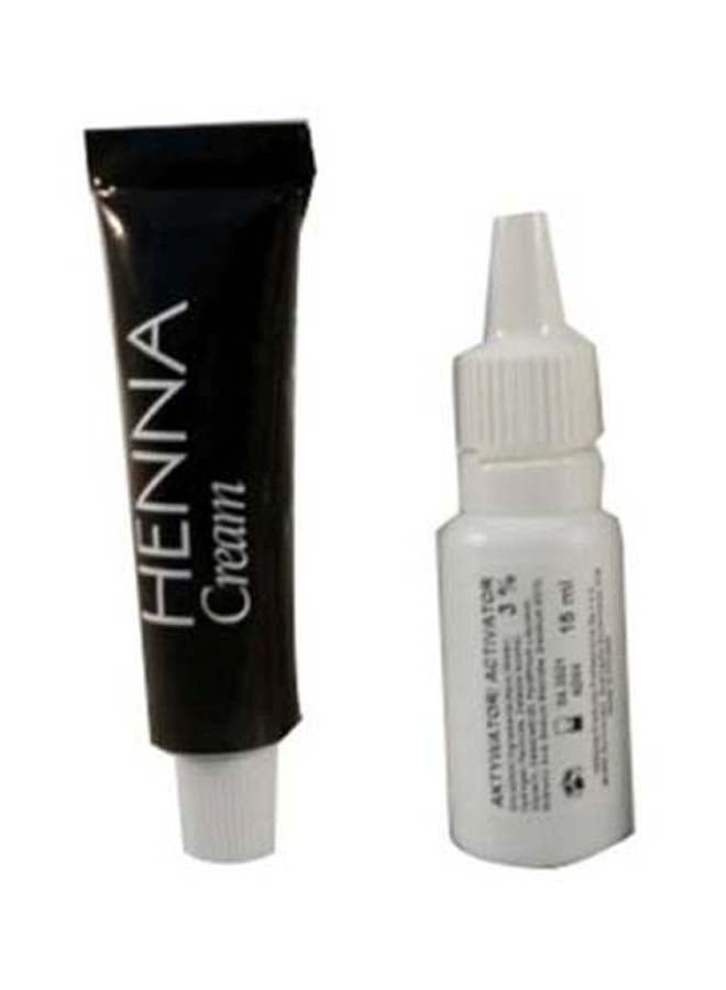 Ryana - Professional Henna Cream For Eyebrows Black 30ml - Image 1