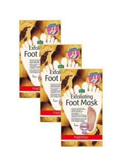 Purederm 1-Pair Exfoliating Foot Mask White 20ml  - Image 2