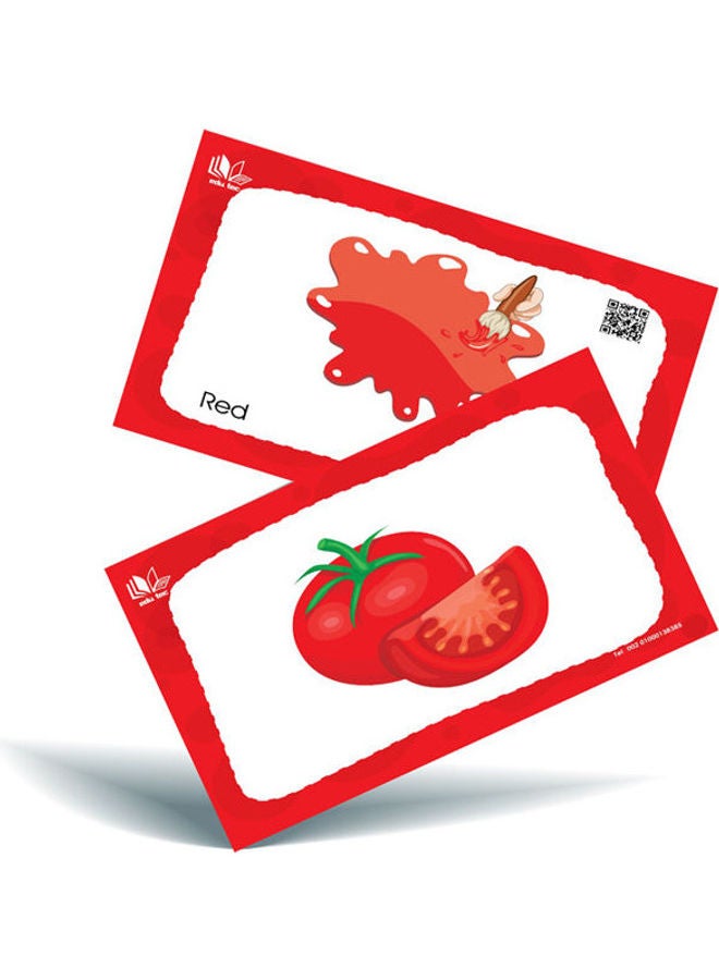 colours flash cards 