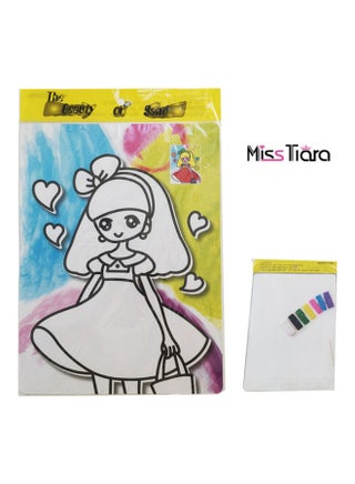 10 Sheets Random Sand Art Painting Cards Set 27.5x20cm - view 2