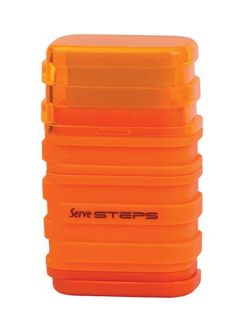 Steps 2 in 1 Eraser and Sharpener Orange