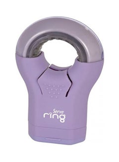 Ring 2 in 1 Eraser and Sharpener Purple