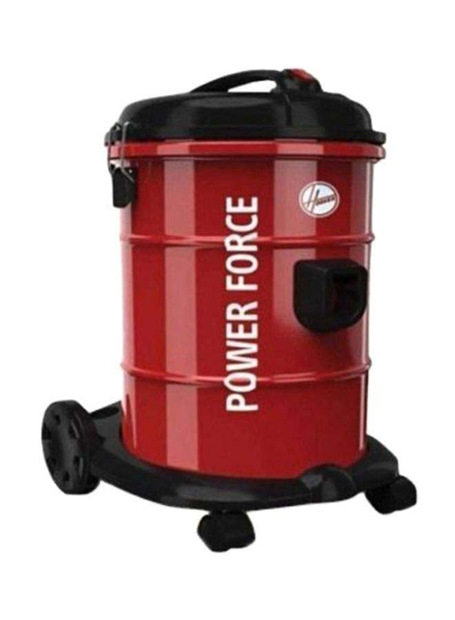 HOOVER Power Force Drum Vacuum Cleaner With Blower Function For Home And Office Use - 18 L 1900 W HT87-T1-M Red/Black - Image 5