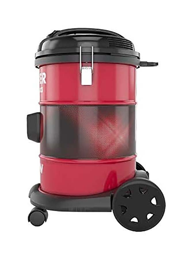 HOOVER Power Force Drum Vacuum Cleaner With Blower Function For Home And Office Use - 18 L 1900 W HT87-T1-M Red/Black - Image 4