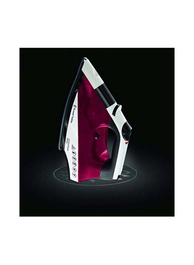 Russell Hobbs Steam Iron 320.0 ml 2400.0 W 22520 White/Red - Image 2