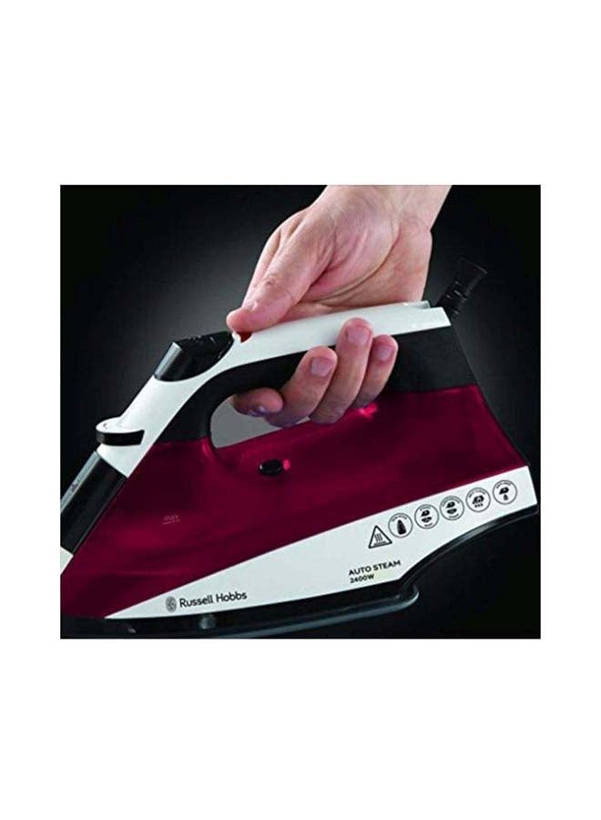 Russell Hobbs Steam Iron 320.0 ml 2400.0 W 22520 White/Red - Image 3