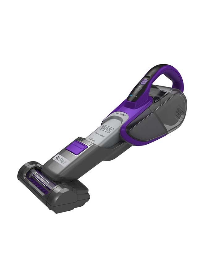 BLACK+DECKER - Stick Vacuum Cleaner with 2 in 1 Function and smart Floor and battery sensor technology 0.5 L 36 W SVJ520BFSP-GB Grey/Purple - Image 1