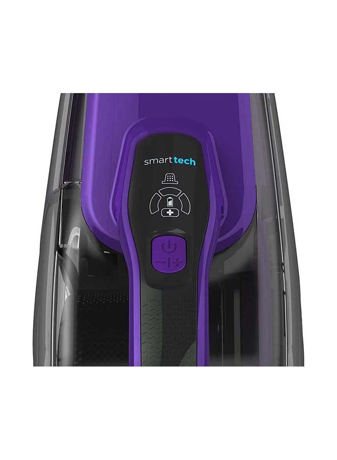 BLACK+DECKER - Stick Vacuum Cleaner with 2 in 1 Function and smart Floor and battery sensor technology 0.5 L 36 W SVJ520BFSP-GB Grey/Purple - Image 1