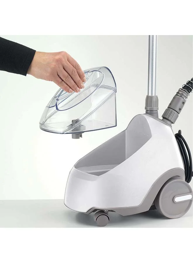كينوود مكواة بخار للملابس، رف قابل للطي 2 L 1500 W GSP65.000WH أبيض/ رمادي