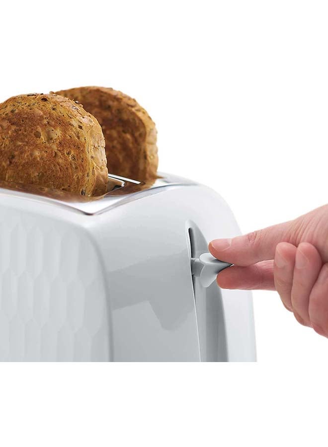 Russell Hobbs - Honeycomb 2 Slice Toaster 850 W 26060 White - Image 1