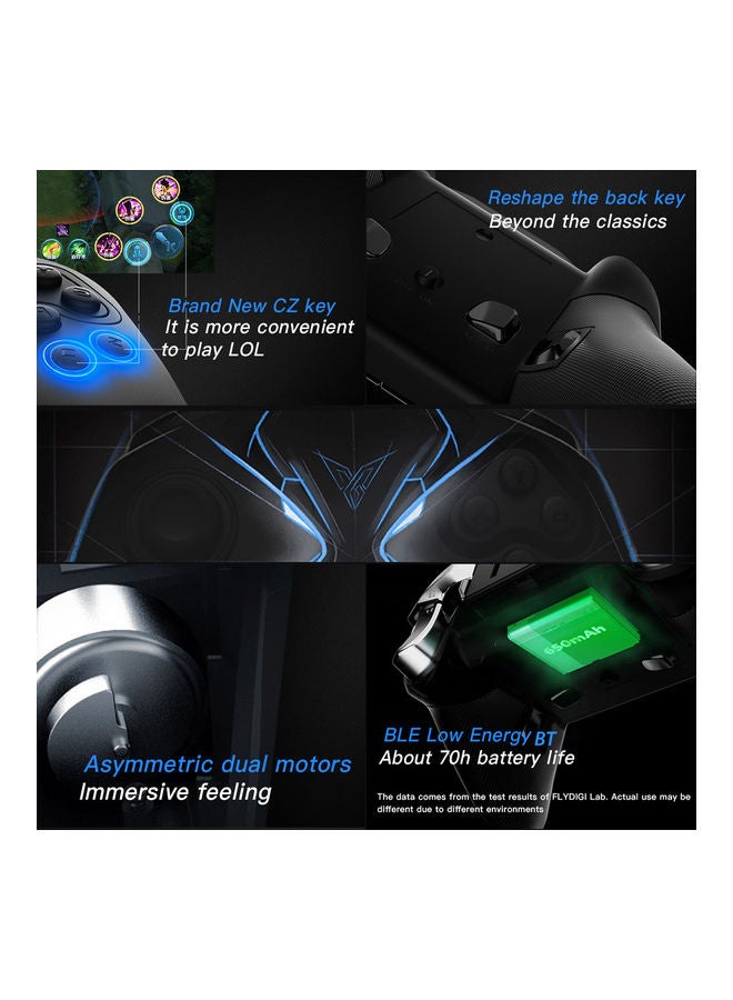 FlyDigi - 3-Piece Automatic Gun Game Global Apex 2 Gamepad Handle - Wireless - Image 1