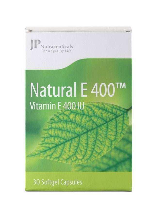 جمجوم فارما - كبسولات جل ناعمة جي بي ناتشورال بفيتامين E 400 - Image 1